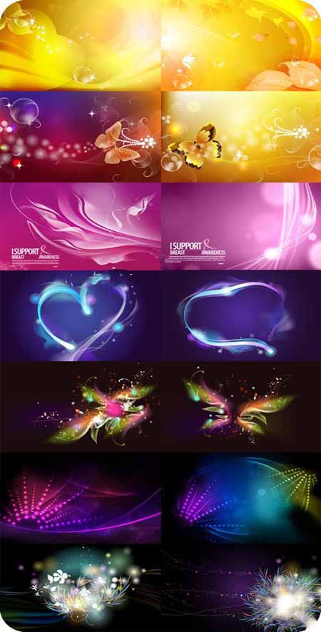 Скачать бесплатно Different abstract backgrounds - 4