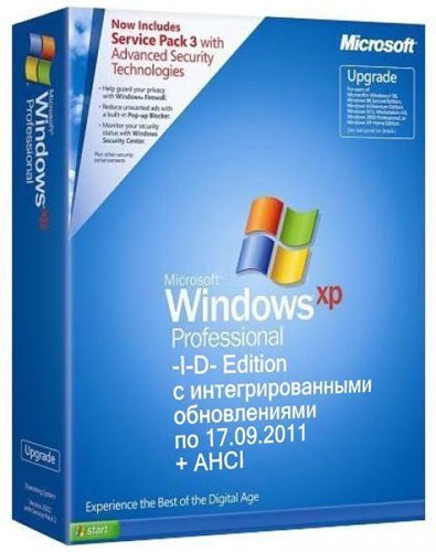 Microsoft Windows XP Professional SP3 Russian VL (-I-D- Edition)