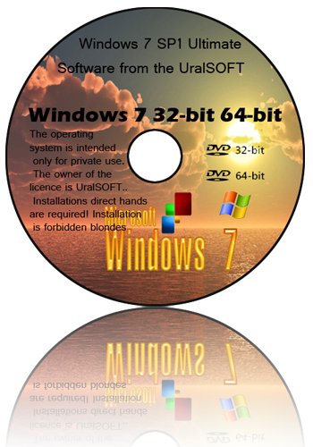 Скачать бесплатно Windows 7 SP1 х86 x64 UralSOFT Ultimate The equal 6.1.7601 SP1 (2011/RUS)