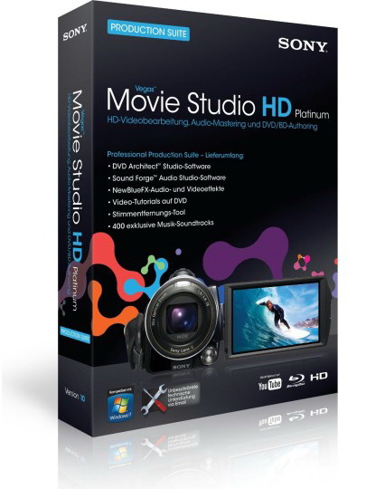 Sony Vegas Movie Studio HD Platinum 11.0.231 - Скачать бесплатно