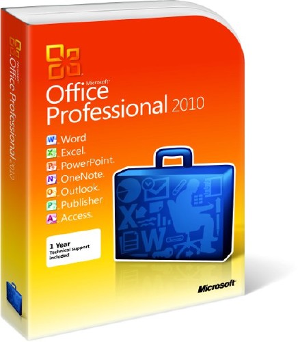 Microsoft Office Pro Plus 2010 v.14.0.6023.1000 SP1 (x32/x64/RUS) - Unattended/Тихая установка